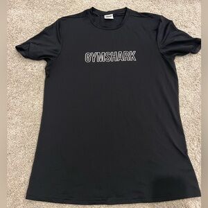 Gymshark Logo SHIRT Men Spellout Short Sleeve Performance Perforated